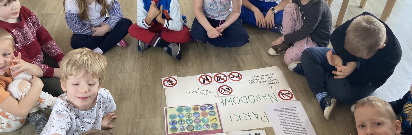 Zajączki i różne rodzaje parków