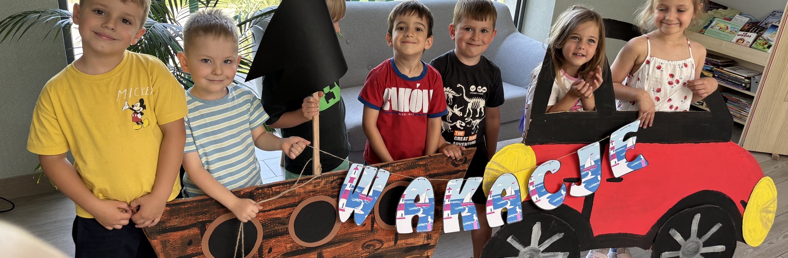 Wyjeżdżamy na wakacje ! Grupa Pszczółki