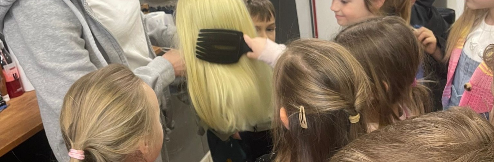 Wizyta w salonie fryzjerskim 