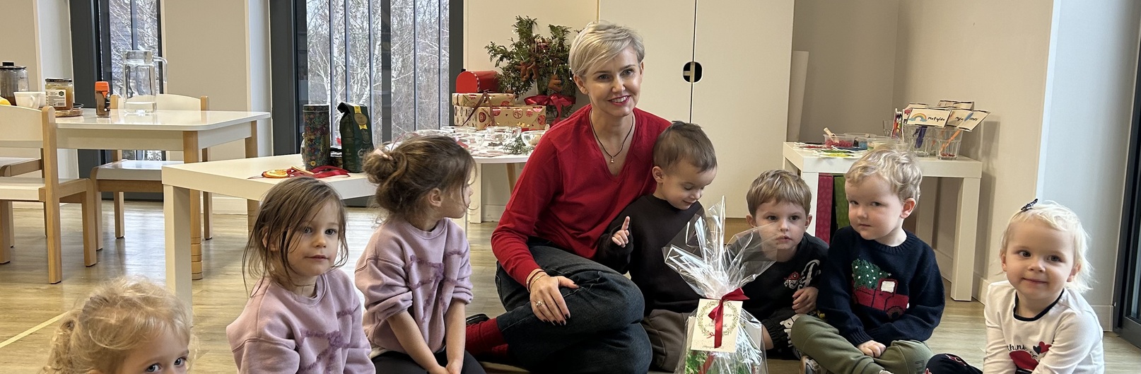 Odwiedziny Pani Dyrektor w grupie Niedźwiadki