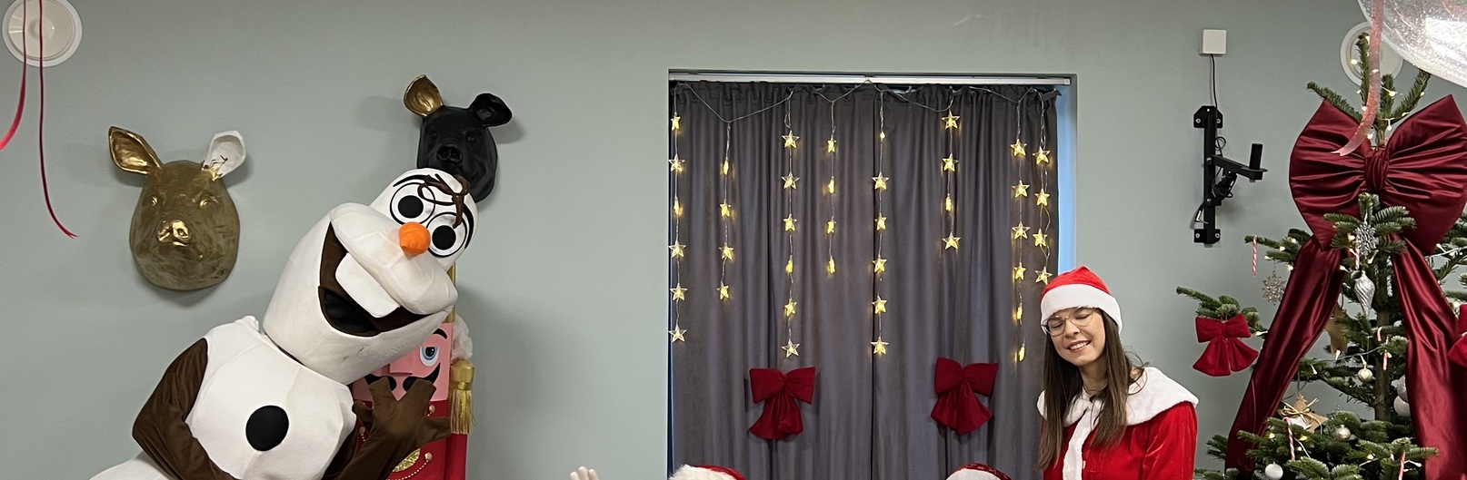 Mikołaj w grupie Pszczółki 