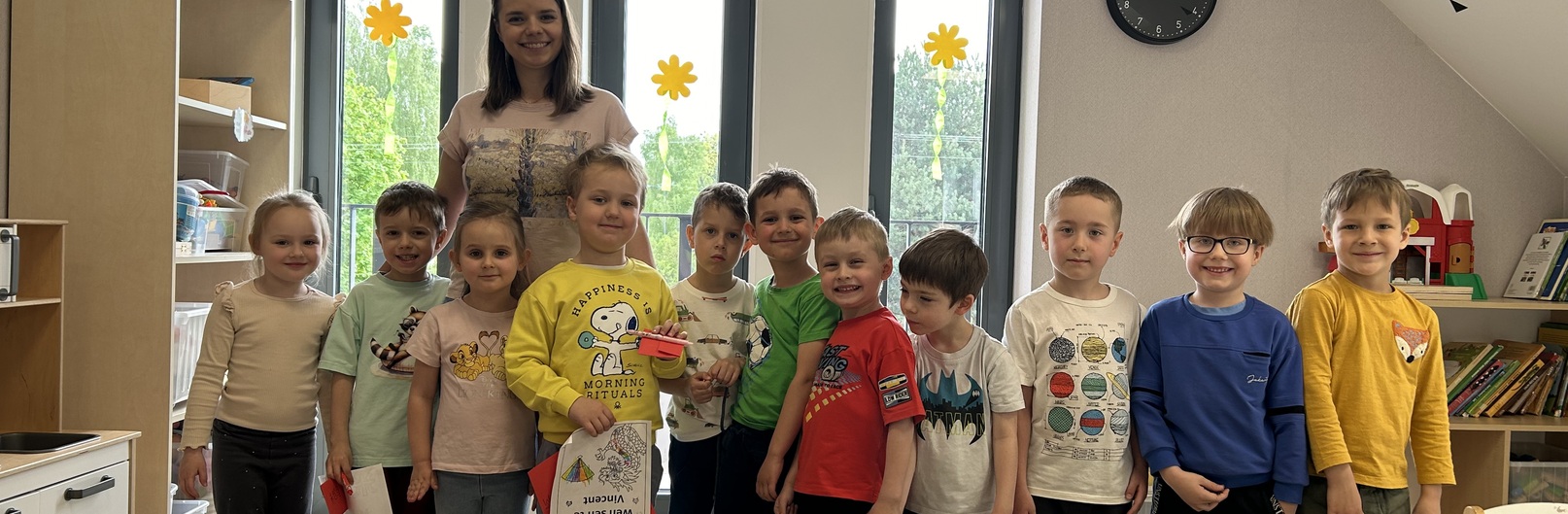 Wizyta Mamy Michałka w grupie Biedronki