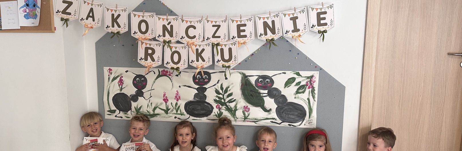 Zakończenie roku szkolnego w grupie mróweczki 