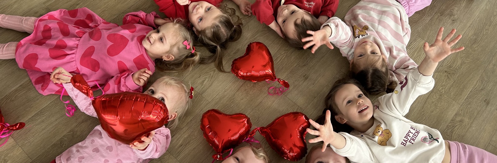 Walentynki w grupie Niedźwiadki